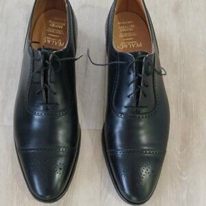 Brooks Brothers Peal Co Dress Oxford Shoes Mens 10.5 Black Leather England
